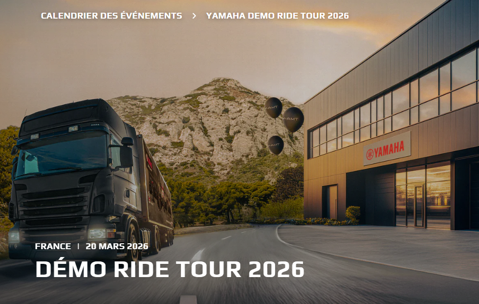 Le Démo Ride Tour fait escale chez Yamaha Dijon